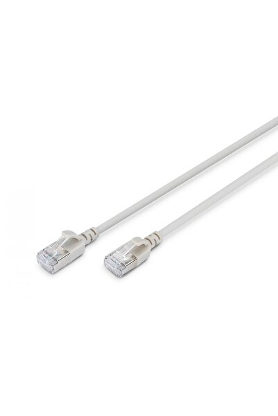 Digitus Cablu patch CAT 6A F/FTP Subțire 0,30m gri