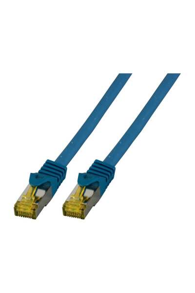 EFB Cordon de patch RJ45 S/FTP Cat.6A LSZH Cat.7 Rohk. 20.00m albastru