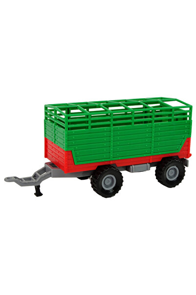 LeanToys Tractor cu remorcă pentru fermă