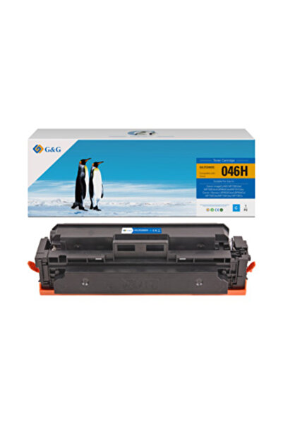G&G Toner compatibil cu Canon 046HC, NT-PC046XC, cyan, 5000 de pagini, capaci...