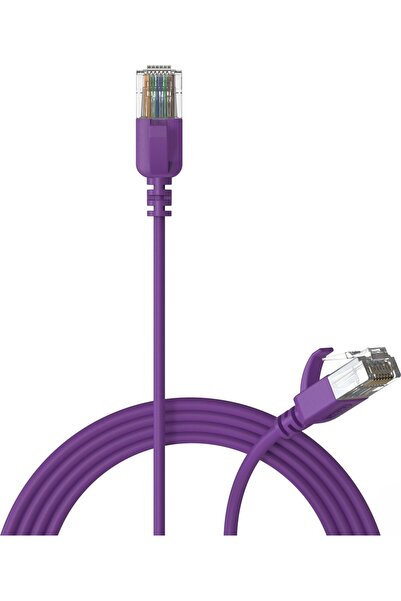 PROCAB CSD560V/0.5 Cablu de rețea Slimline - CAT6A RJ45 U/UTP versiune violet...