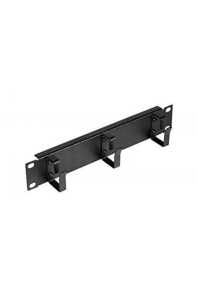 EQUIP 10" Kabelmanagement 3xMetallringe 1U RAL9005
