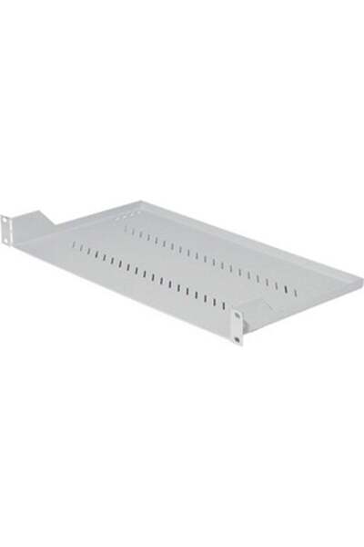 TRITON Police s perforac√≠ 19 ", 1U/150mm, sarcină maximă 15kg, ƒçern√ °