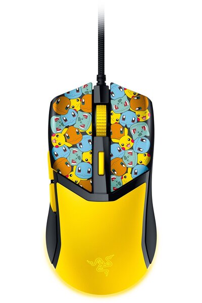RAZER Mouse Cobra Gaming, cu fir, Chroma RGB - Ediție Pokémon Kanto Starters