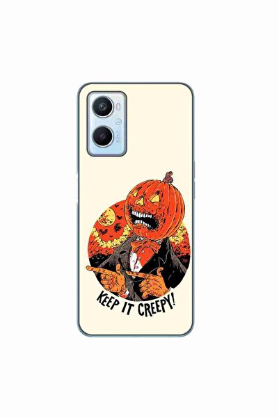 OEM Husa compatibila cu Oppo A96 4G Silicon Gel Tpu Model Halloween Keep it C...