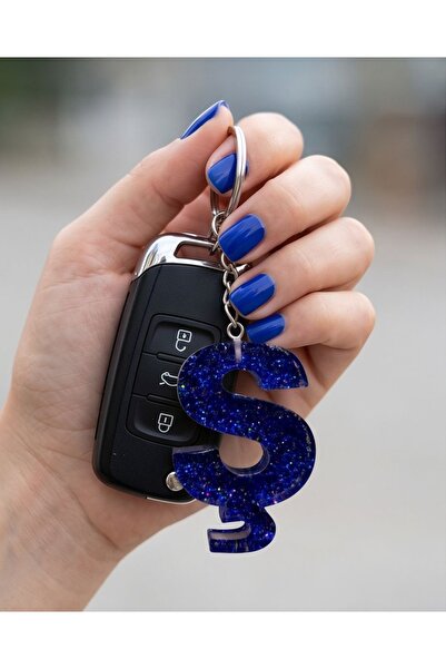 Luvia Accesories Keychain Letter Sh Epoxy Keychain