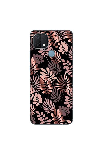 OEM Husa compatibila cu Oppo A15 si A15s Silicon Gel Tpu Model Bronze Paradise