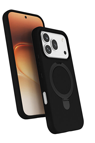 Honor 600 Compatible Case Camera Protruding Magsafe Soft Textured Cover with Charging Ring Stand