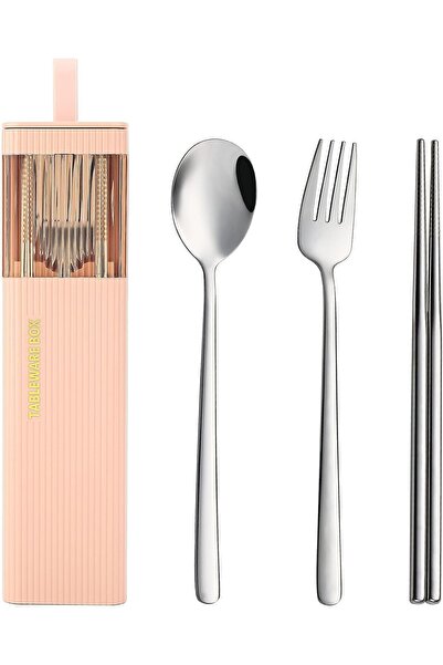 Arabest Travel Utensils with Case,Stainless Steel Reusable Silverware Set,Por...