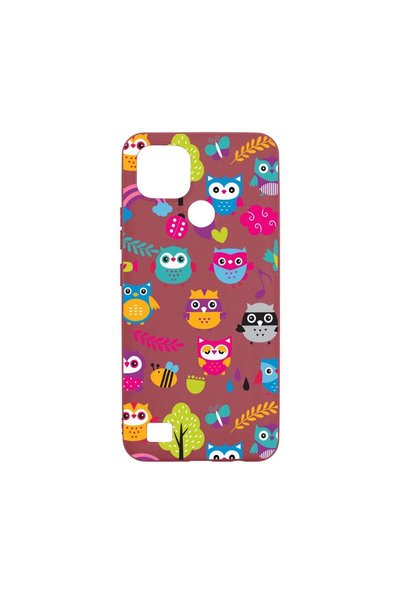 bestcase Silicone Case, Compatible with Realme C21, Owl, wear-resistant, PG 43