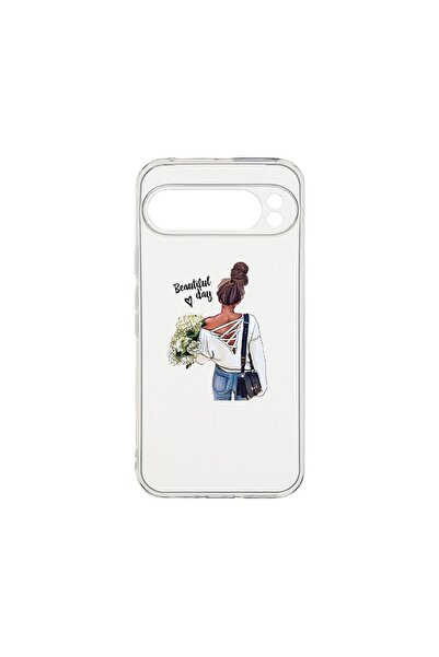 bestcase ¬Æ Husa Clear Silicon 2MM, Compatibila Cu Google Pixel 9 Pro XL, Mom...