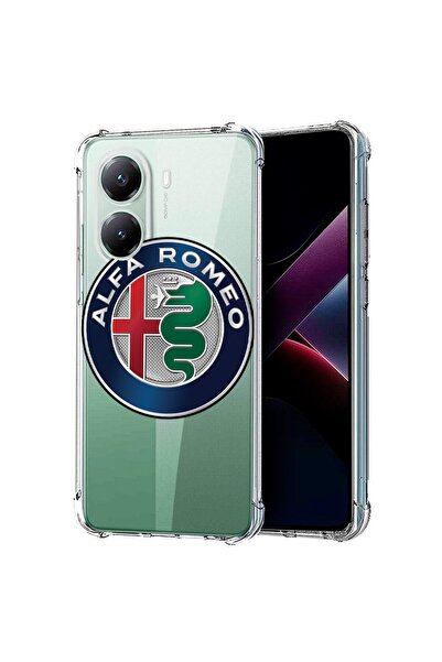 bestcase Συμβατή θήκη για Poco X7 Pro 5G, Αντικραδασμική 1.5MM, Alfa Romeo, Π...