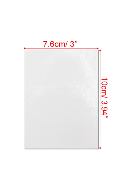 Choice 7.6x10cm-50 Sheets 50 Sheets WELLCK Dental Mixing Pad Thickening White...