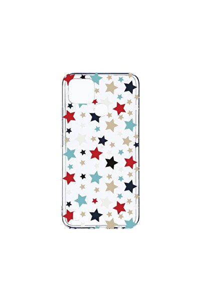 bestcase Husa BestCase¬Æ Clear Silicon 2MM, Compatibila Cu Realme C21Y, Stars...