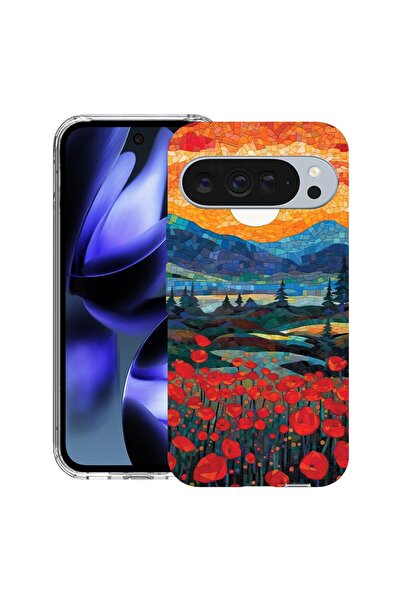 bestcase ¬Æ Husa pentru Google Pixel 10 / Pixel 10 Pro cu Design Poppies in S...