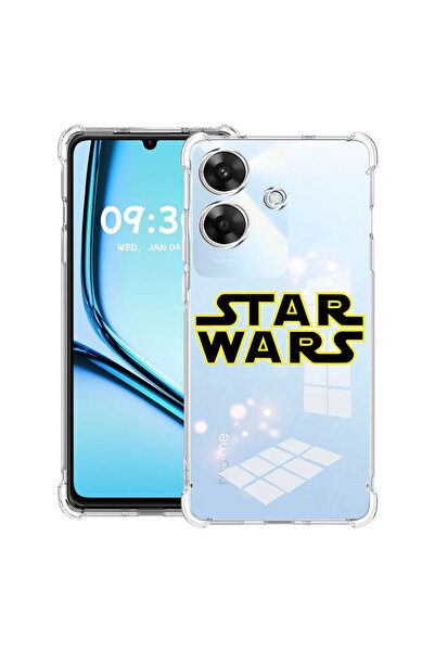 bestcase ¬Æ Husa Anti Shock pentru Realme Note 60 / Note 60X cu Design Star W...
