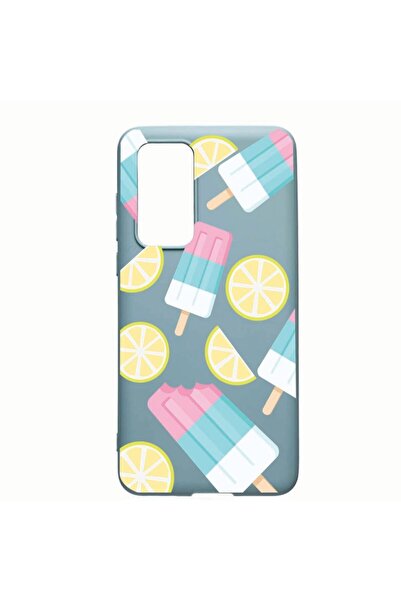 bestcase Калъф за Huawei P40, Сладолед, Устойчив на износване, Противоплъзгащ...