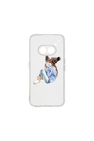 bestcase Husă transparentă din silicon de 2MM, compatibilă cu Nothing Phone 2...