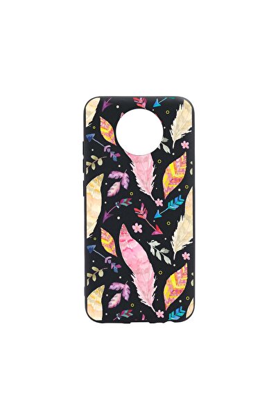 bestcase Husa Silicon Compatibila Cu Nokia 5.4, Feathers, rezistenta la uzura...