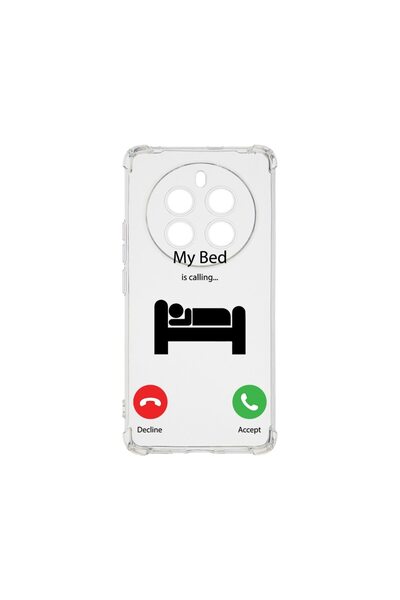 bestcase Husă Anti-șoc 1.5MM, Compatibilă cu Realme 12 Pro Plus, My Bed Is Ca...
