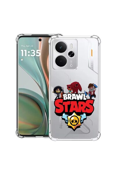 bestcase Αντικραδασμική Θήκη Συμβατή με Poco M7 Pro 5G, με σχέδιο Brawl Stars...