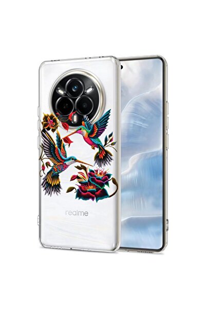 bestcase Калъф за Realme 14 Pro 5G, BestCase™ Прозрачен силиконов 2ММ, Колибр...