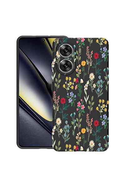 bestcase Husă pentru Poco X7 Pro 5G, Flori de primăvară, Silicon subțire de 0...