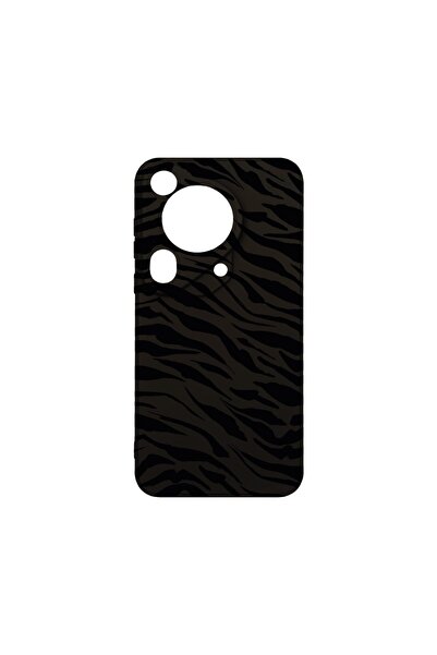 bestcase Премиум силиконов калъф, съвместим с Huawei Pura 70 Ultra, с тигров ...