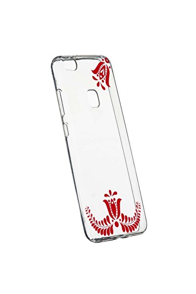 bestcase Husa Silicon, Transparent, Slim, Motiv Floare, Huawei P10 LITE