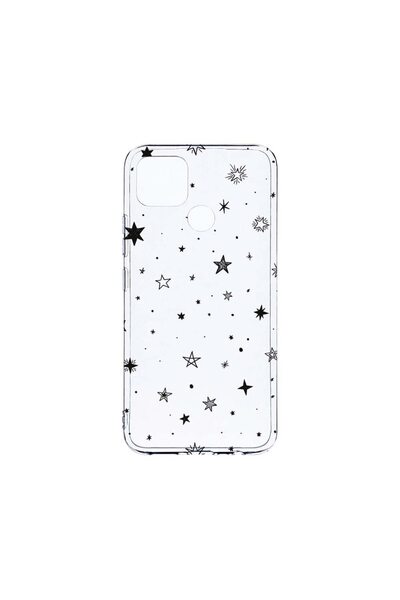 bestcase Husa BestCase¬Æ Clear Silicon 2MM, Compatibila Cu Realme 7i, Stars, ...