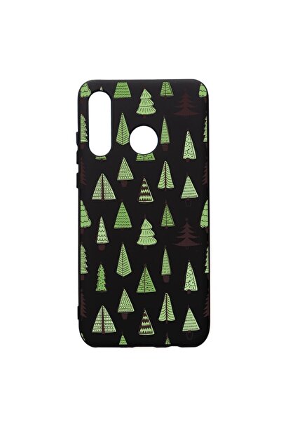 bestcase Husa Premium Silicon Compatibila Cu Huawei P30 Lite, Christmas Tree ...