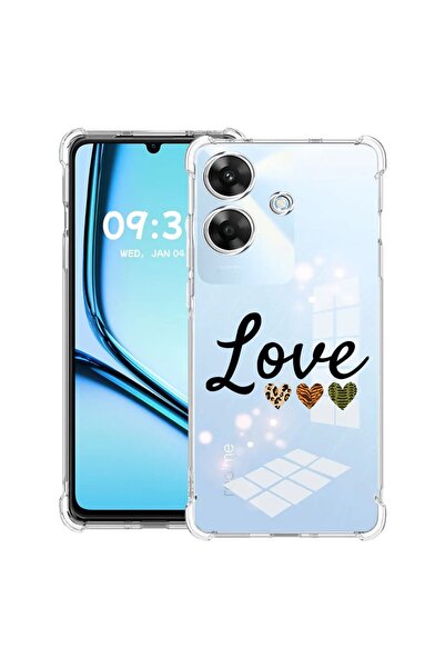 bestcase ¬Æ Husa Anti Shock pentru Realme Note 60 / Note 60X cu Design Love, ...