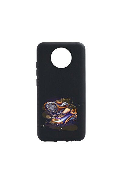 bestcase Husa Silicon Compatibila cu Nokia 5.4, Football Shoes, rezistenta la...