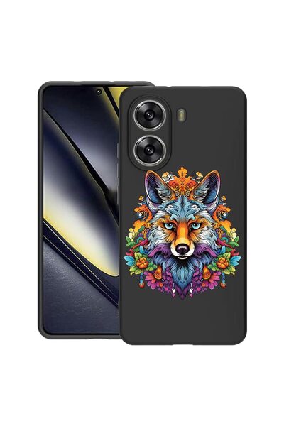 bestcase ¬Æ Husa pentru Poco X7 Pro 5G, Dream Colors - Wolf, Slim Silicon 0.8...