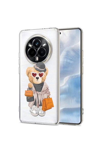 bestcase Husă pentru Realme 14 Pro 5G, BestCase® Silicon transparent 2MM, Ted...