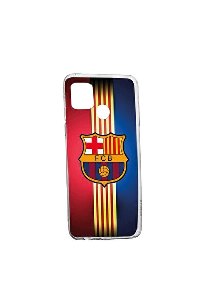 bestcase Husa Silicon Football, Barcelona, Compatibila Cu Realme C21, reziste...