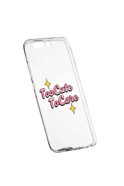 bestcase Husa de protectie cu mesaj Too Cute, pentru Huawei Y6 2018, rezisten...