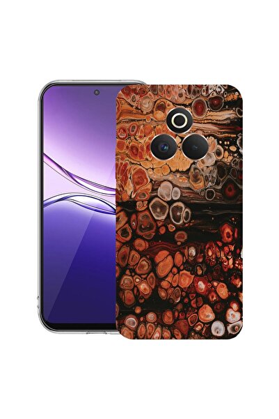 bestcase Husă pentru Realme P3 Pro cu design model lemn, silicon subțire tran...