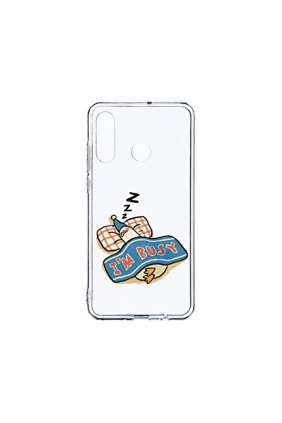 bestcase Διαφανής Θήκη Σιλικόνης 2MM, Συμβατή με Huawei P30 Lite, Έχω Απασχόλ...
