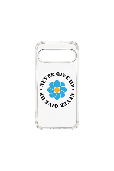 bestcase Husa Antișoc 1.5MM, Compatibilă cu Google Pixel 9 Pro, Nu renunța ni...