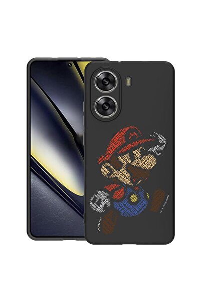bestcase ¬Æ Husa pentru Poco X7 Pro 5G, Calligraphy Super Maria, Slim Silicon...