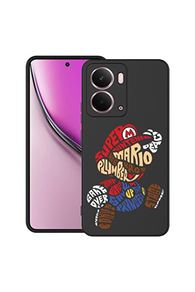 bestcase ¬Æ Husa pentru Realme P3 cu Design Calligraphy Super Mario, TPU Mat ...