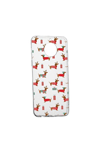 bestcase Husa Silicon Compatibila Cu Nokia C30, Dachshund Christmas, rezisten...