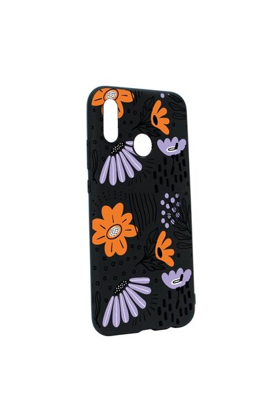 bestcase Husa Silicon Compatibila Cu Huawei P20 Lite, Flowers - Pastel Colors...