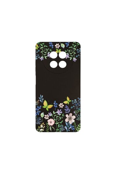 bestcase ¬Æ Husa Slim SIlicon 0.8MM, Compatibila Cu Realme 12 5G, Butterfly F...