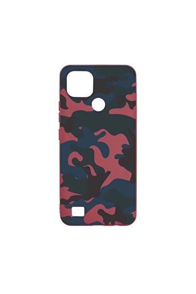 bestcase Husa Silicon, Compatibila Cu Realme C21, Camouflage, rezistenta la u...