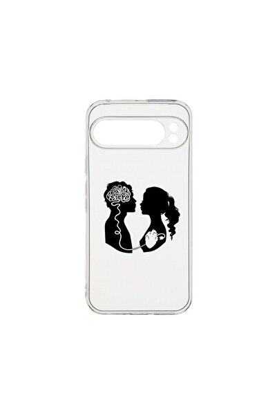 bestcase Husă transparentă din silicon de 2MM, compatibilă cu Google Pixel 9 ...