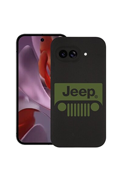 bestcase Калъф за Google Pixel 9a, Jeep, тънък силиконов 0.8ММ, удароустойчив...
