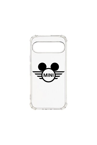 bestcase Husă Antișoc 1.5MM, Compatibilă cu Google Pixel 9 Pro, Logo Mini Amu...