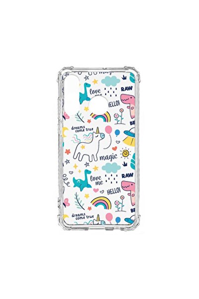 bestcase Husa Anti Shock Silicon Compatibila cu Huawei P30 Lite, Unicorn - Dr...